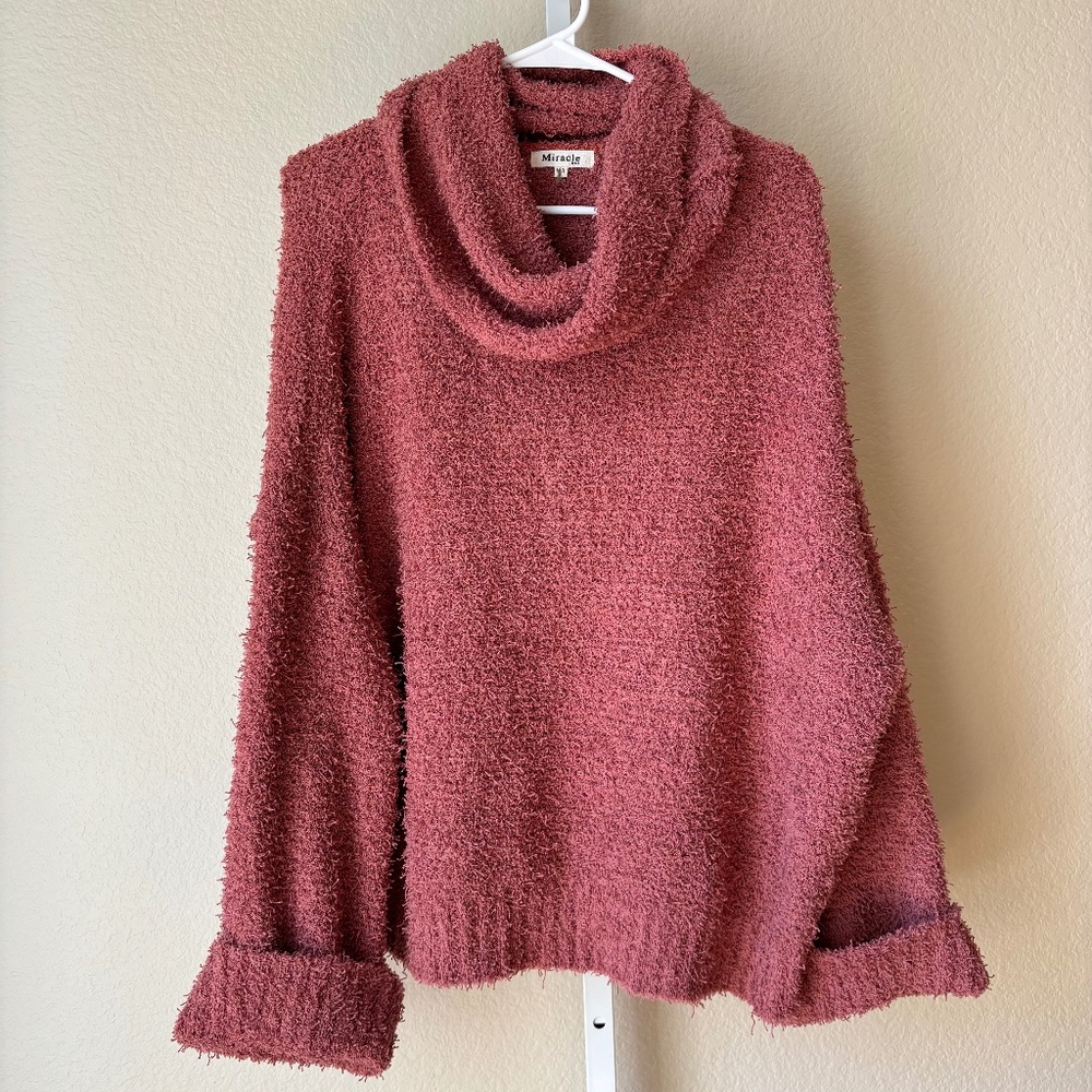 Miracle USA Women's Textured Sweater